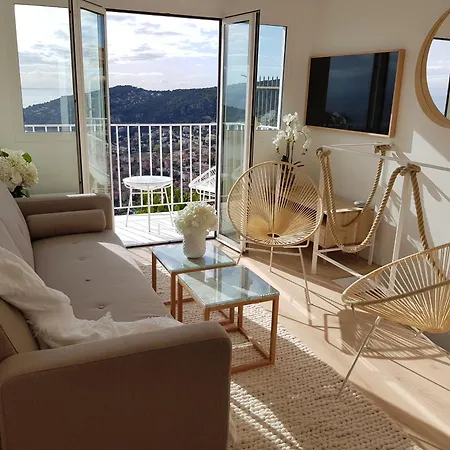 Apartment 73 Corne D Or - Duplex Plein Sud, Vue Mer, Balcon Villefranche-sur-Mer