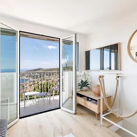 73 Corne D Or - Duplex Plein Sud, Vue Mer, Balcon Apartmán Villefranche-sur-Mer