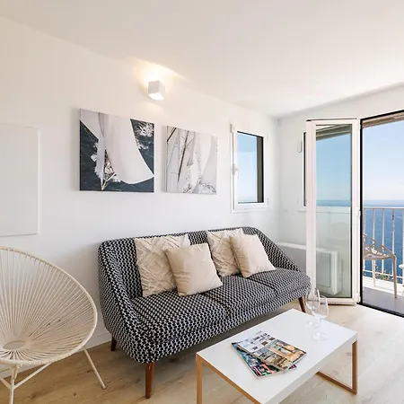 Apartmán 73 Corne D Or - Duplex Plein Sud, Vue Mer, Balcon Villefranche-sur-Mer