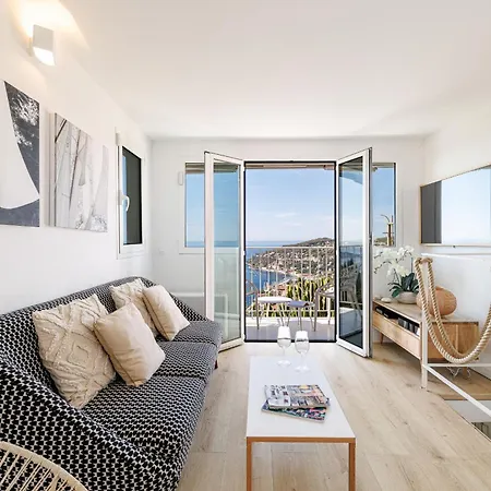 Apartmán 73 Corne D Or - Duplex Plein Sud, Vue Mer, Balcon Villefranche-sur-Mer